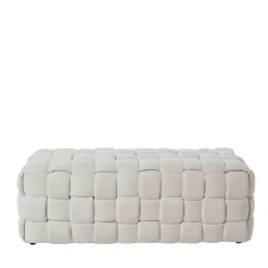 Flechtoptik Polsterbank in Cremeweiß - Vignus^Wohnen Online