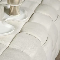 Flechtoptik Polsterbank in Cremeweiß - Vignus^Wohnen Online