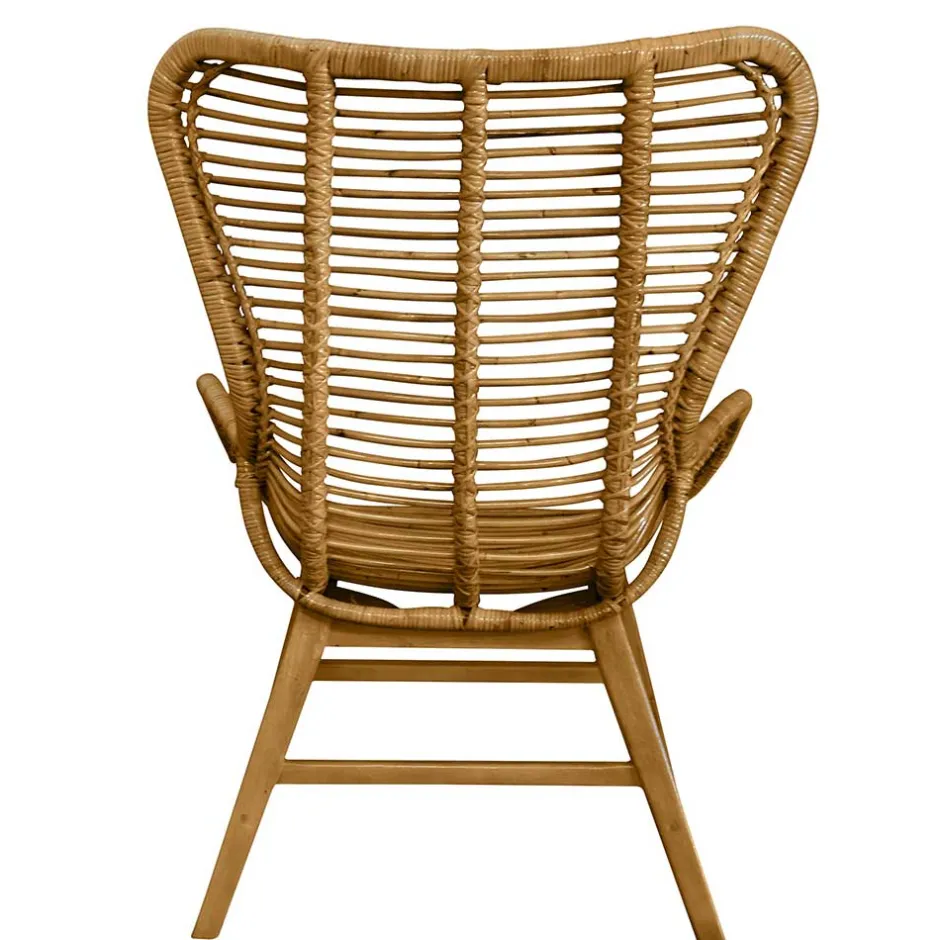 Fledermaus Sessel aus Rattan - Krems^Wohnen Outlet