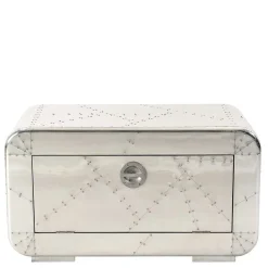 Flugzeug Design Flurmöbel aus Alu - Pilot (vierteilig)^Wohnen Discount