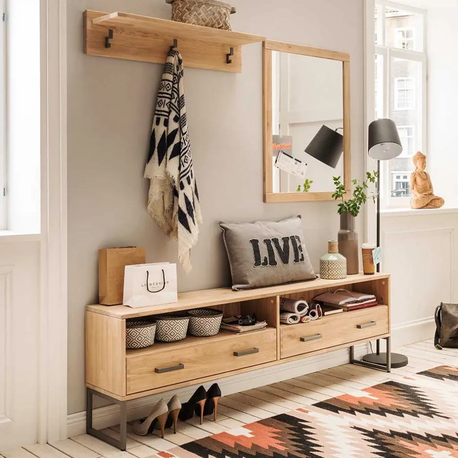 Flur Garderobe & Spiegel & Bank - Dulciana (dreiteilig)^Wohnen Discount