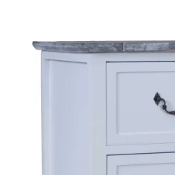 Wohnen Flur Kommode Loirena in Weiß