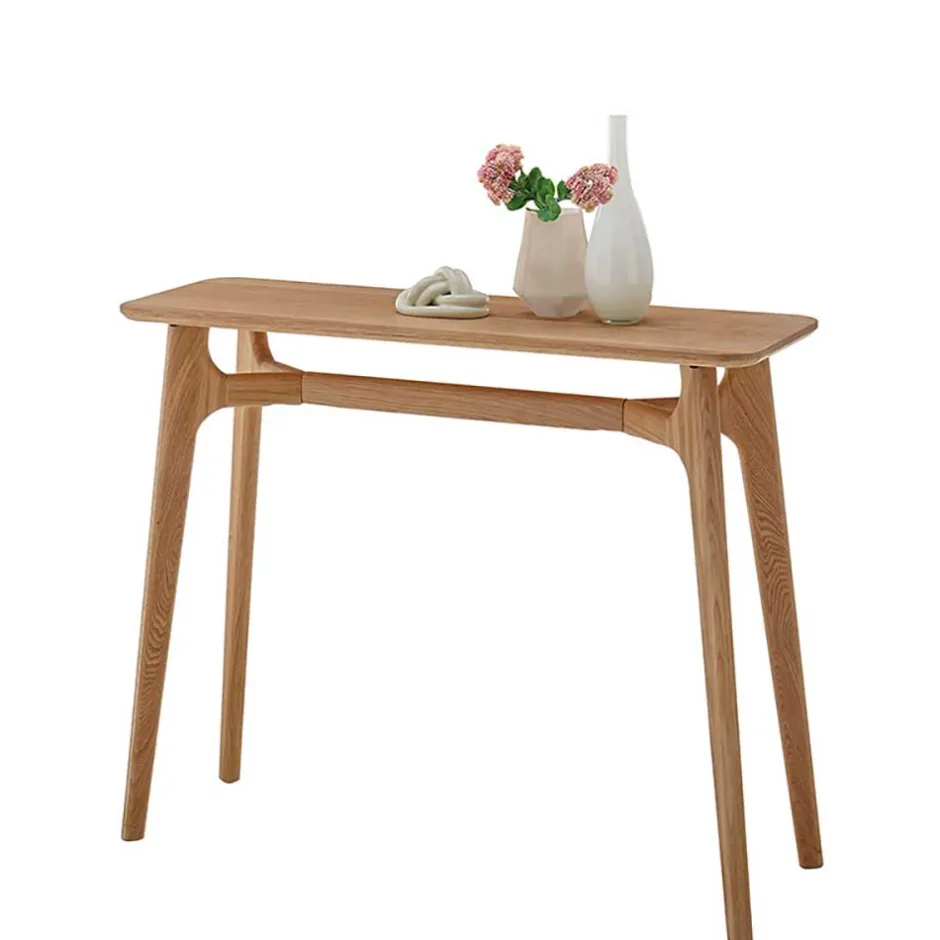 Wohnen Flur Konsolentisch mit Schweizer Kante - Gangizo