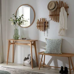 Wohnen Flur Konsolentisch mit Schweizer Kante - Gangizo