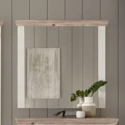 Flur Landhaus Wandspiegel 107x110x8 cm - Nedita^Wohnen Outlet