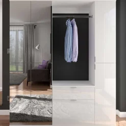 Flur Möbelblock kompakt 152x193x34 cm - Ejulia (dreiteilig)^Wohnen Hot