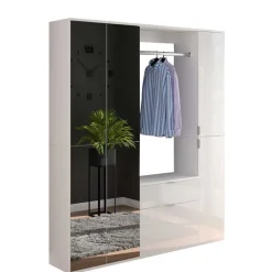 Flur Möbelblock kompakt 152x193x34 cm - Ejulia (dreiteilig)^Wohnen Hot