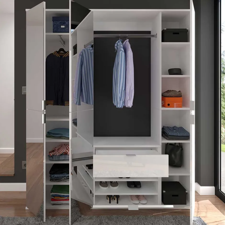 Flur Möbelblock kompakt 152x193x34 cm - Ejulia (dreiteilig)^Wohnen Hot