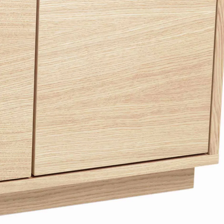 Wohnen Flur Sitzbank Vaxos mit Eiche furniert und lackiert