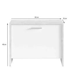 Flur Stauraumbank zweifarbig - Ungaran^Wohnen Hot