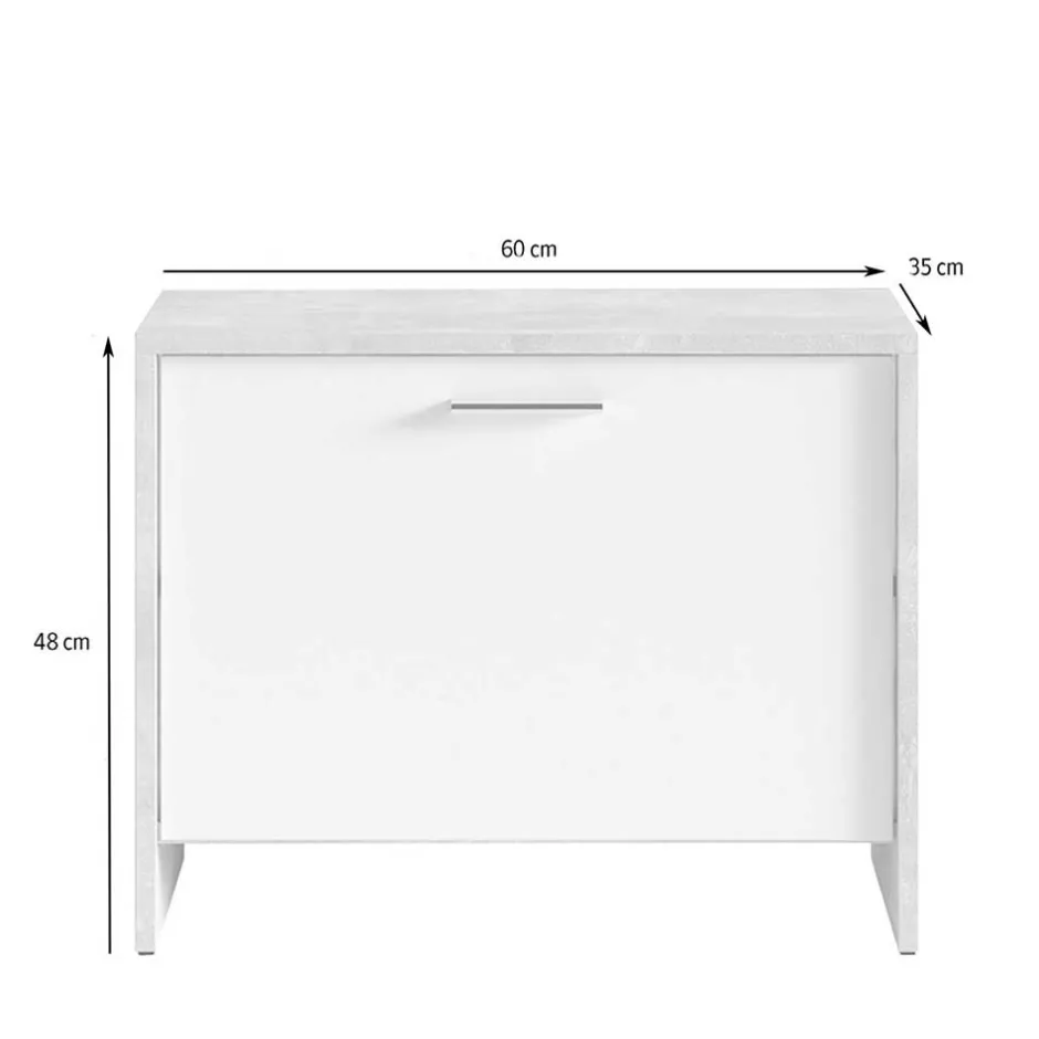 Flur Stauraumbank zweifarbig - Ungaran^Wohnen Hot