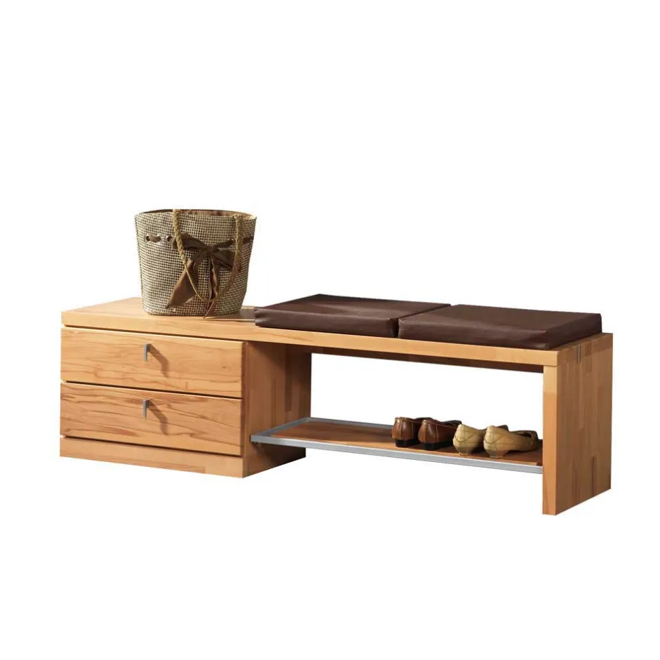 Flurbank Coestra aus Kernbuche Massivholz^Wohnen