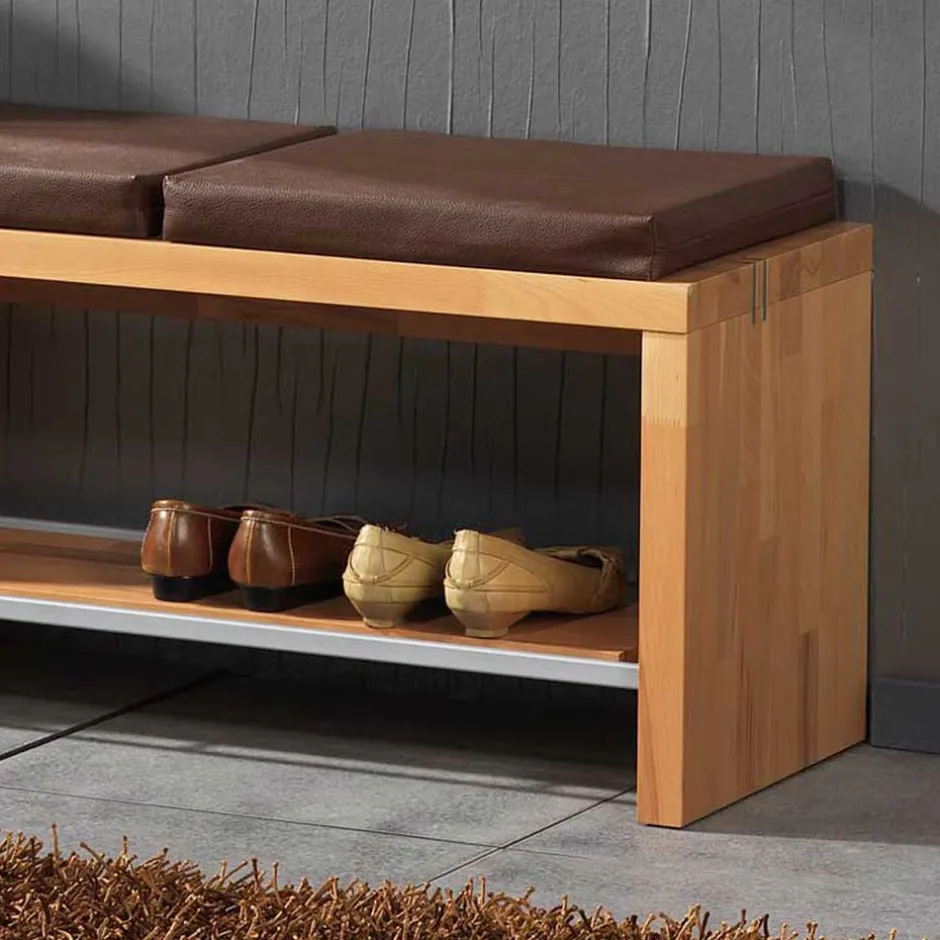 Flurbank Coestra aus Kernbuche Massivholz^Wohnen