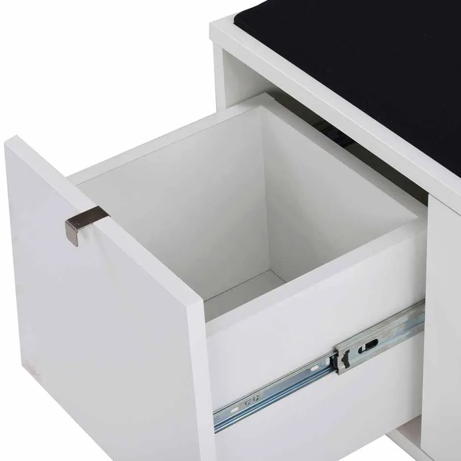 Wohnen Flurbank Gorfu mit Schubladen