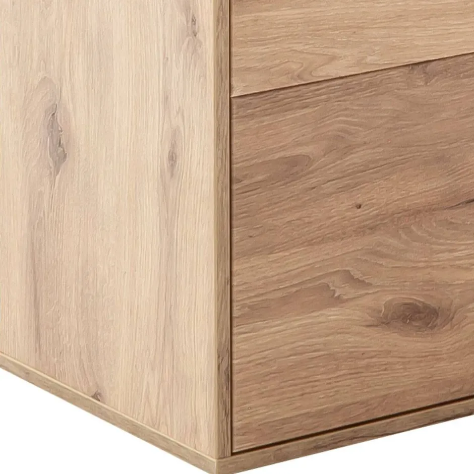 Wohnen Flurbank in Wildeiche Dekor - Vapposia