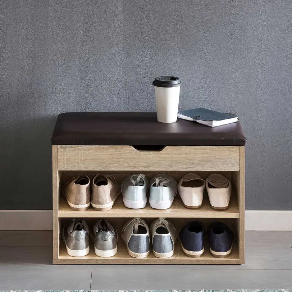 Wohnen Flurbank mit 2 Fächern & Truhe - Mavricara I