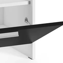 Flurbank mit Klappe in Schwarz Weiß - Tihano^Wohnen Hot