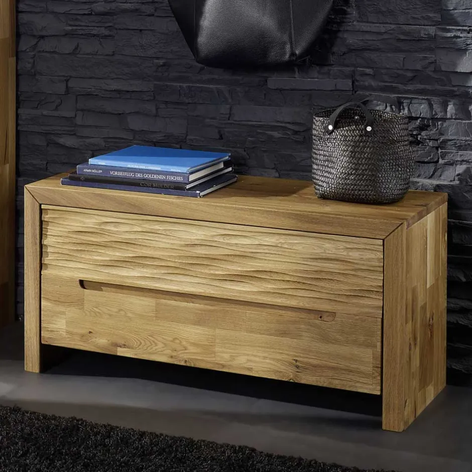 Wohnen Flurbank Natrius mit Klappe