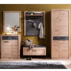 Flureinrichtung Komplettset modern - Carry (fünfteilig)^Wohnen