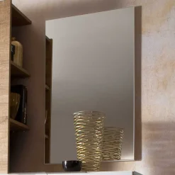 Wohnen Flurgarderobenset Grasido in Weiß Hochglanz Eiche (dreiteilig)