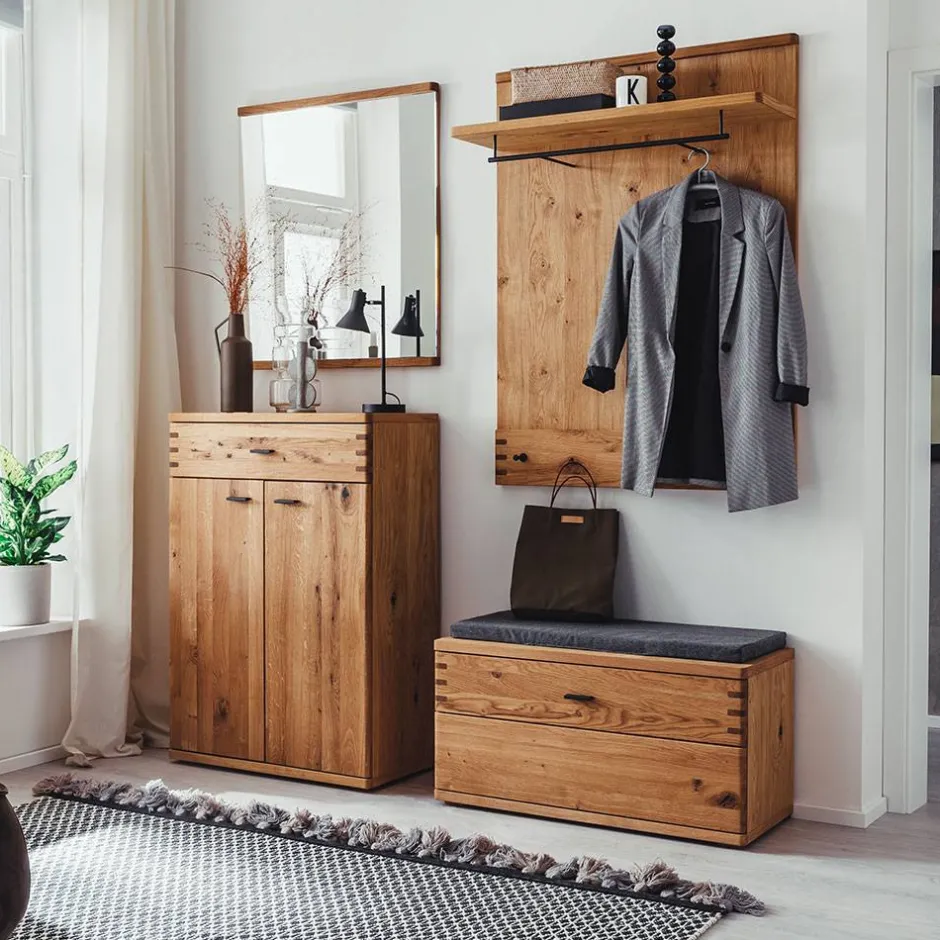 Wohnen Flurmöbel Kombination teilmassiv - Manaus (vierteilig)