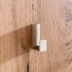 Wohnen Flurmöbel Set mit Furnier Balkeneiche Macusos & Glas Anthrazit (vierteilig)