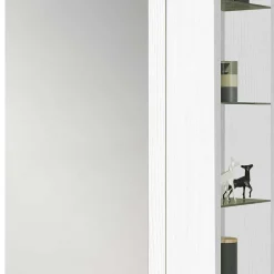 Wohnen Flurschrank für Schuhe in Weiß mit Regal - Bilboa