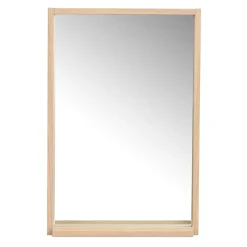 Wohnen Flurspiegel in Eiche White Wash - Pluta