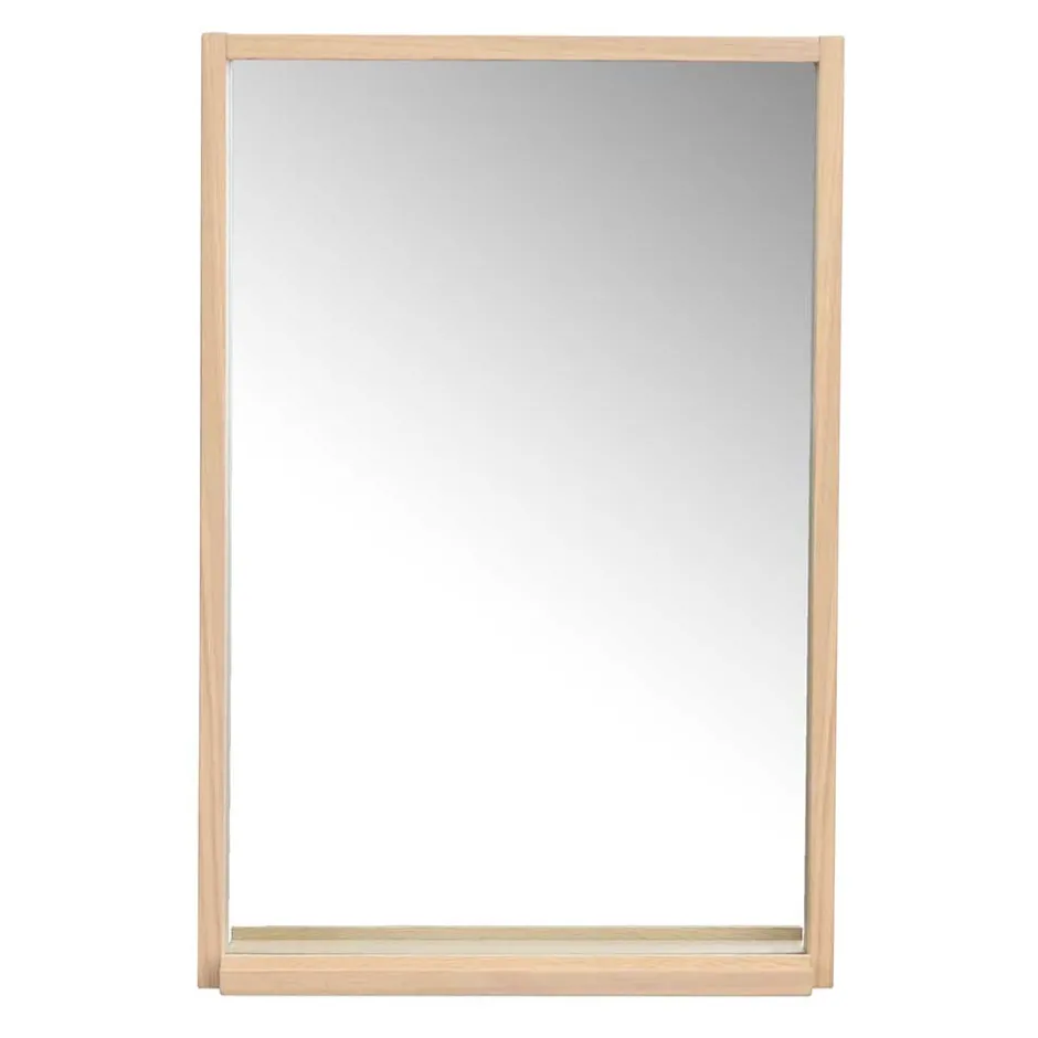 Wohnen Flurspiegel in Eiche White Wash - Pluta