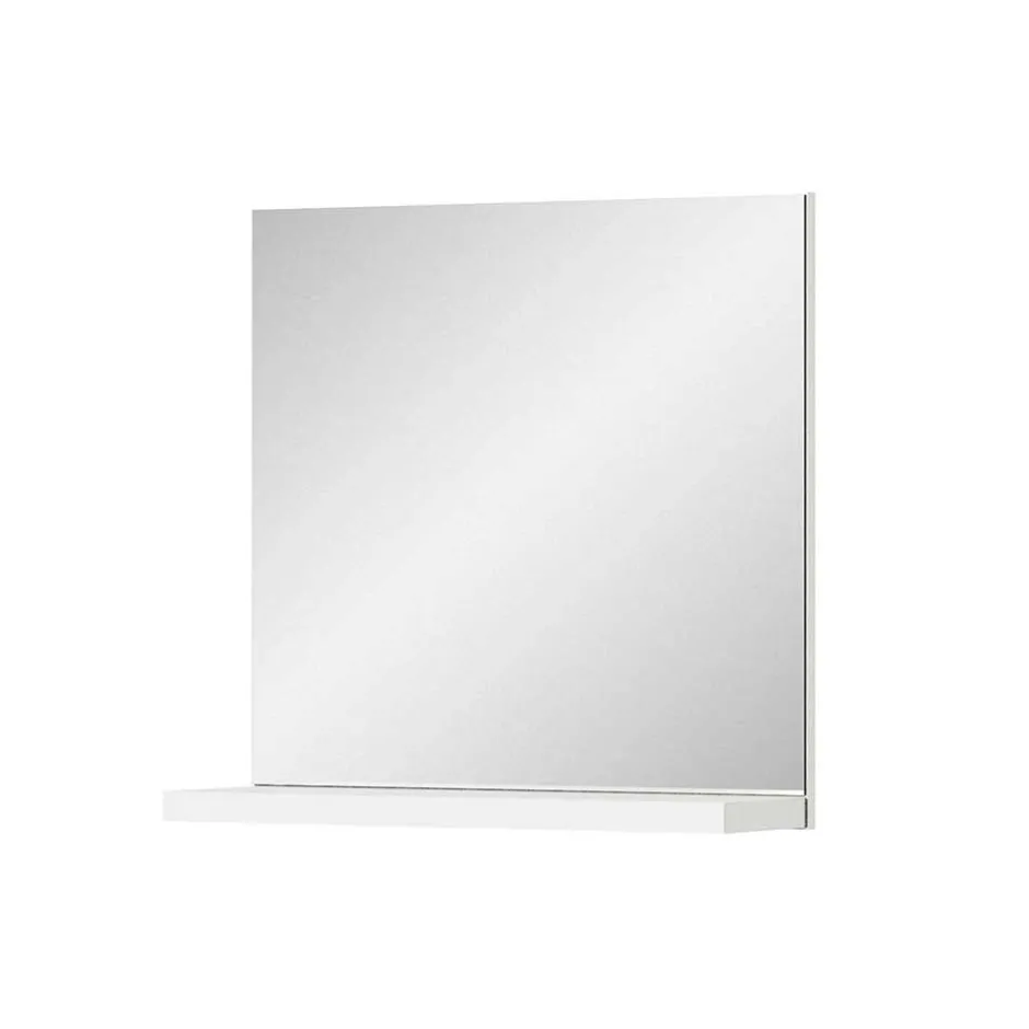 Flurspiegel mit Ablage in Weiß - modernes Design - Dany^Wohnen Online