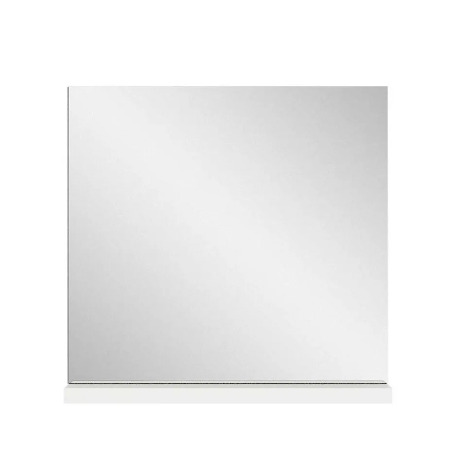 Flurspiegel mit Ablage in Weiß - modernes Design - Dany^Wohnen Online