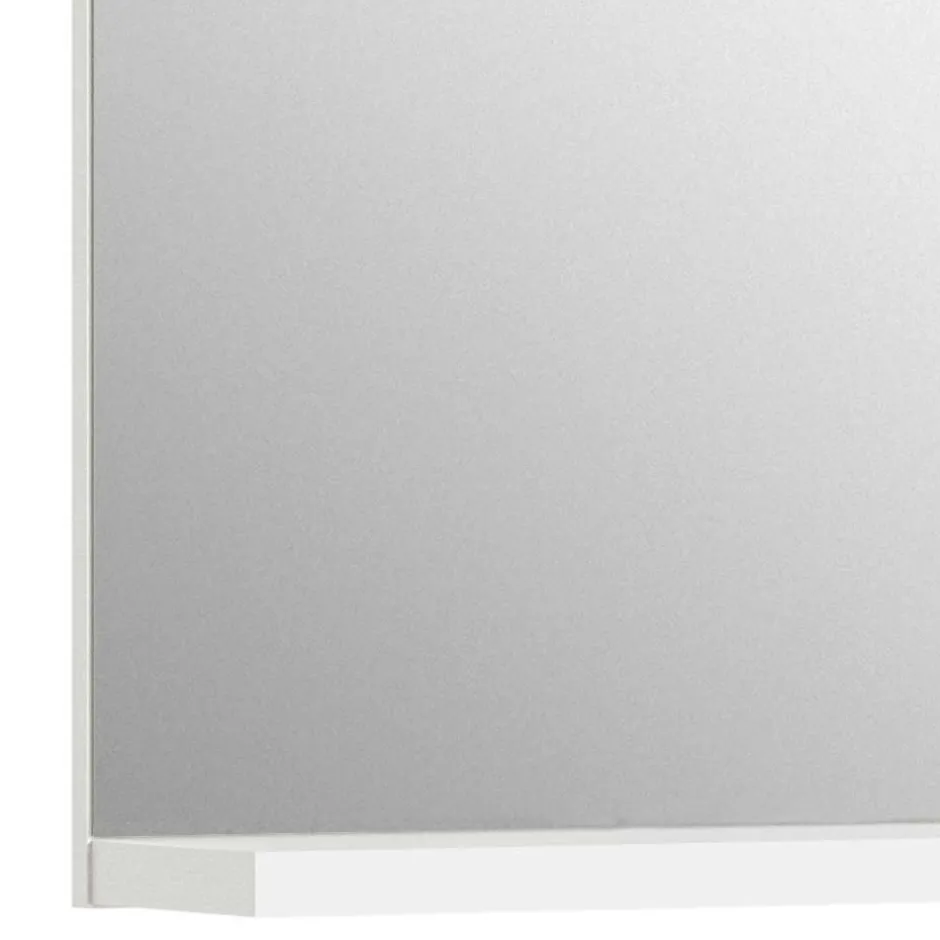 Flurspiegel mit Ablage in Weiß - modernes Design - Dany^Wohnen Online