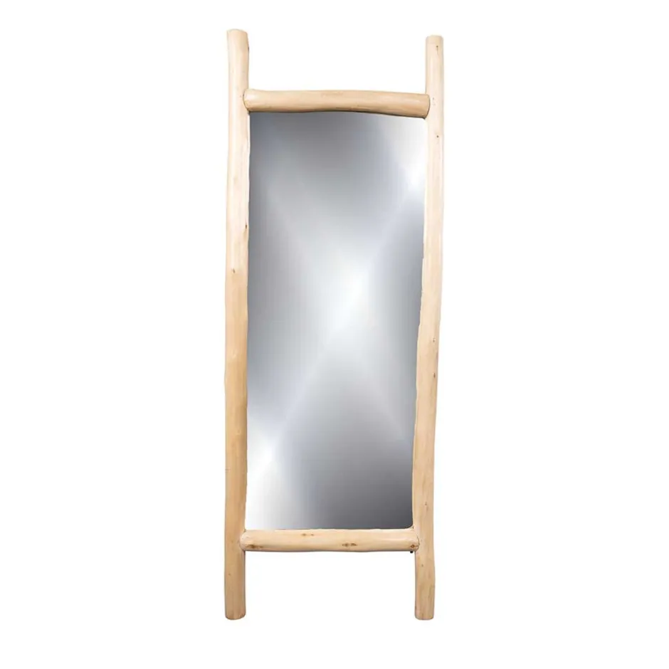 Flurspiegel mit Eukalyptusholz Rahmen - Navua^Wohnen Hot