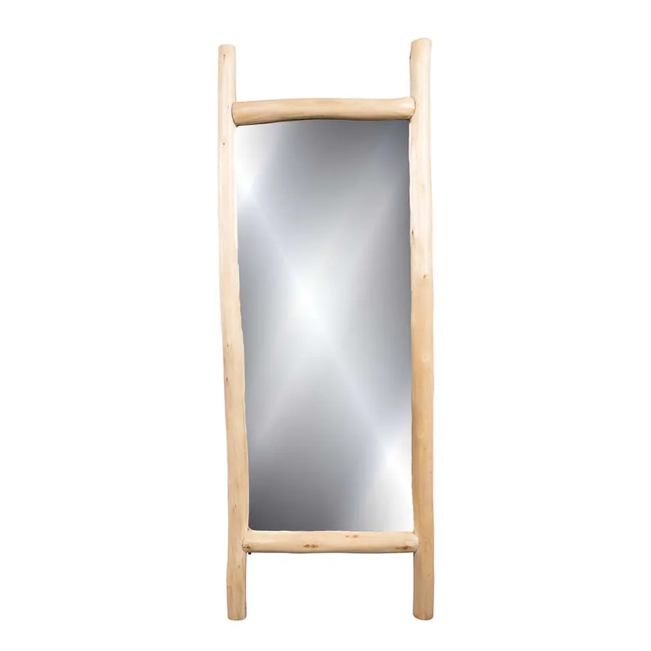 Flurspiegel mit Eukalyptusholz Rahmen - Navua^Wohnen Hot