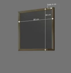 Wohnen Flurspiegel Natrius aus Wildeiche Massivholz