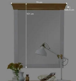 Flurspiegel Sibiuta in Weiß^Wohnen Clearance
