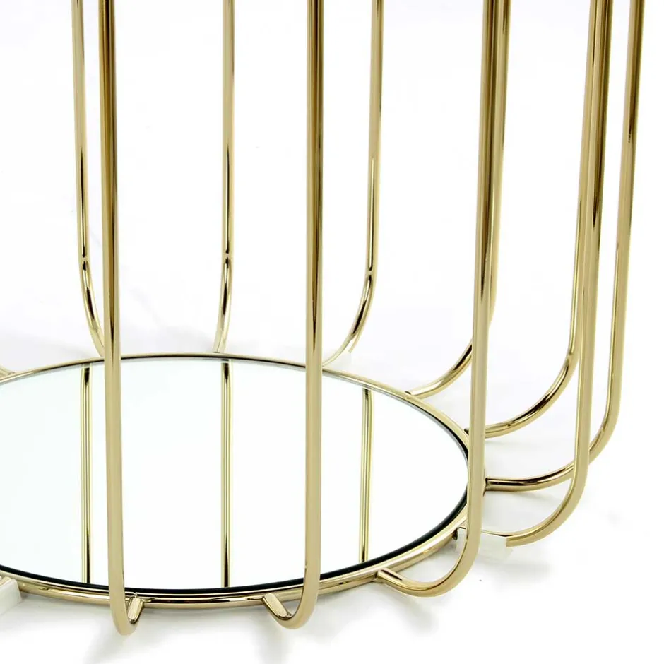 Wohnen Formschöner Hocker Tisch in Rot Samt - Loyadica