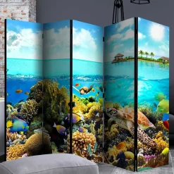 Kinder Wohnen Foto Paravent Riff Bewohner & Trauminsel - Tarantro