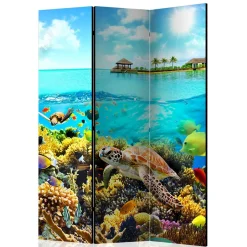 Kinder Wohnen Foto Paravent Riff Bewohner & Trauminsel - Tarantro