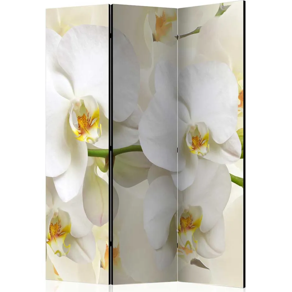 Fotoprint Leinwand Paravent Weiße Orchideen - Aury^Wohnen Outlet