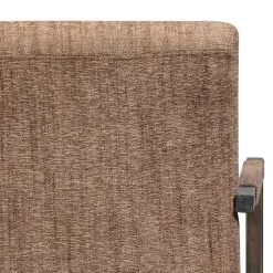 Freischwinger Armlehnenstuhl in Braun meliert - Sicilia (2er Set)^Wohnen New