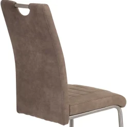 Wohnen Freischwinger Stühle in Schlamm - Burga (Set)