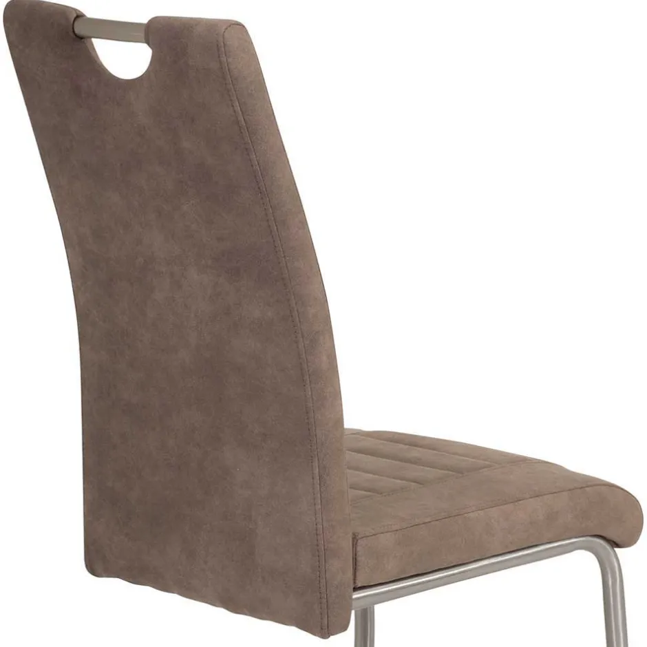 Wohnen Freischwinger Stühle in Schlamm - Burga (Set)