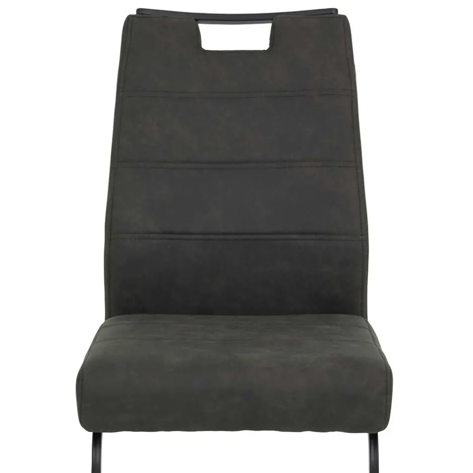 Wohnen Freischwinger Stuhl mit hoher Lehne - Ivros (Set)