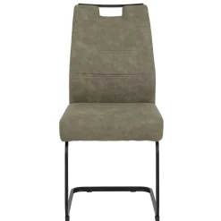 Wohnen Freischwinger Swingstuhl in Schlamm - Dastrata (Set)