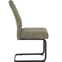 Wohnen Freischwinger Swingstuhl in Schlamm - Dastrata (Set)