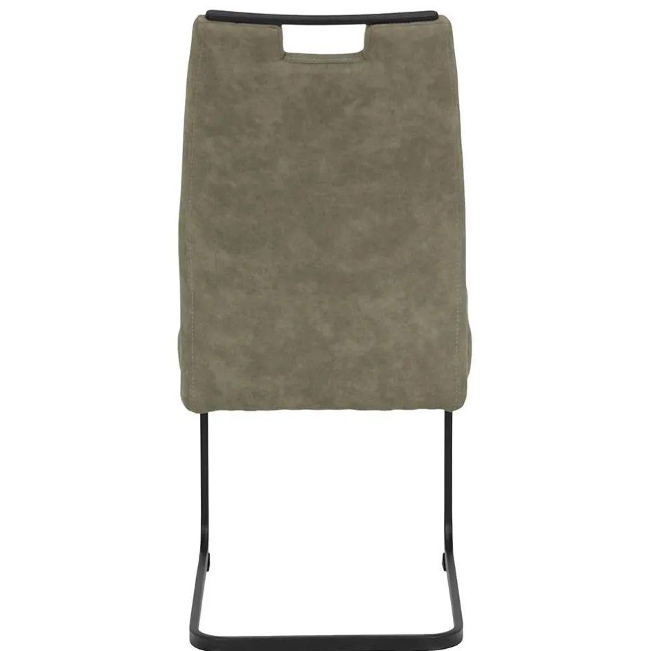 Wohnen Freischwinger Swingstuhl in Schlamm - Dastrata (Set)