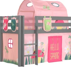 Frühling Spielbett mit Tunnel & Rutsche - Barosio^Wohnen Sale