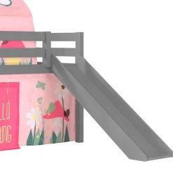 Frühling Spielbett mit Tunnel & Rutsche - Barosio^Wohnen Sale