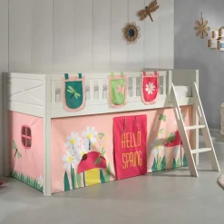 Kinder Wohnen Frühlingshaftes Hochbett Spielbett - Lovran